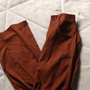 Size 2 Brown Corduroy Pants *with tags*
